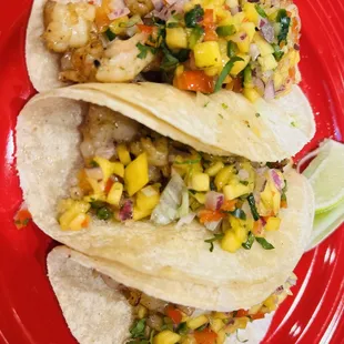 Mexican Street Shrimp Taco