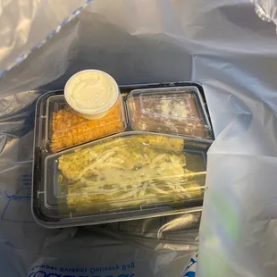 This was a Hotel delivery so it should be an obvious I needed a set up. Went right to trash