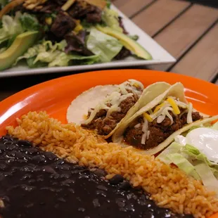 Kid ground beef soft tacos