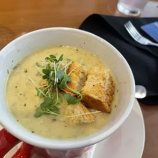 Chicken and rice soup