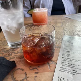 Tequila old fashioned