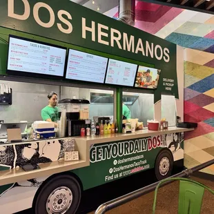 Located in the mall food court near Dick's and Chick-fil-A