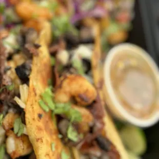 Carne Surf Birria tacos