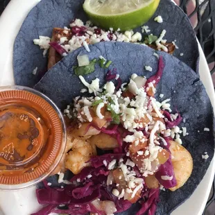 Shrimp tacos