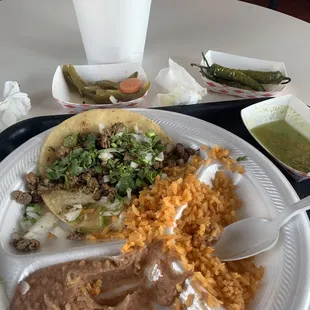 Sorry, I started eating first