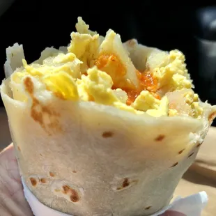 Huge Breakfast Burrito $5