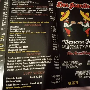 Paper to go Menu 2024 Kids Menu, Sides, Dessert, Appetizers, Seafood and Drinks