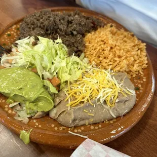 24. Barbacoa Combination Plate