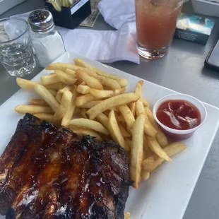 bbq ribs, ribs, food