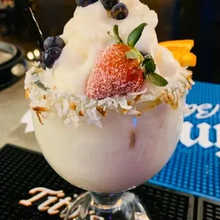 From their Facebook: Piña Colada