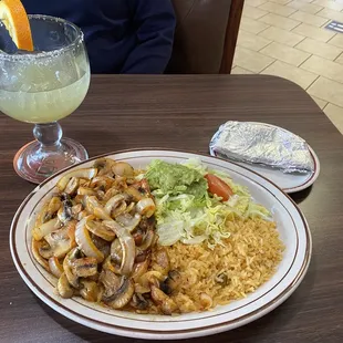 a plate of food