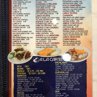 Menu Page 2
