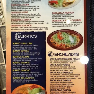 Menu Page 3
