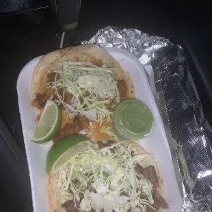 El Pastor And Carne Asada Taco (no cilantro or onions)