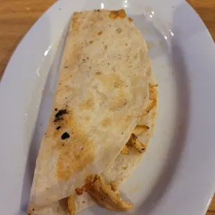Chicken quesadilla