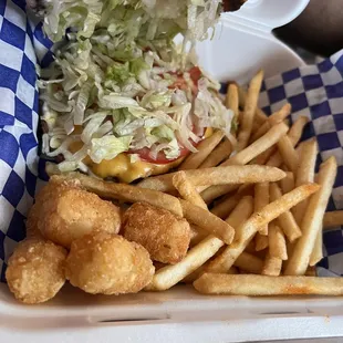 Single Patty Cheeseburger