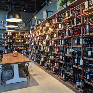 Great wine selection