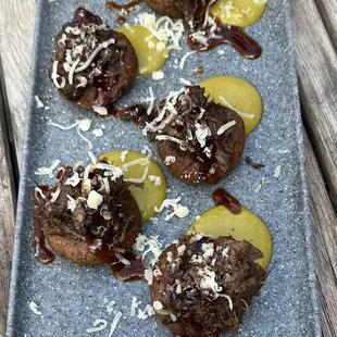 Barbacoa donuts