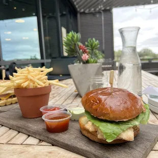 Fried Chicken burger