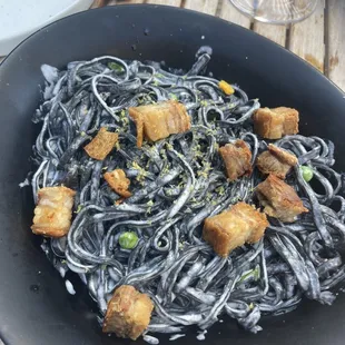 Squid Ink Carbonara