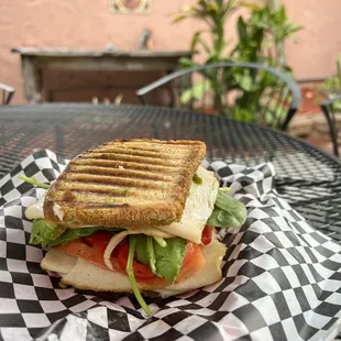 Turkey Pesto on Gluten Free Bread