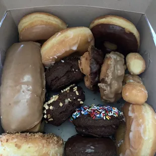 They are super yummy  soft and not greasy at all it's almost like a mochi feeling when you bite on