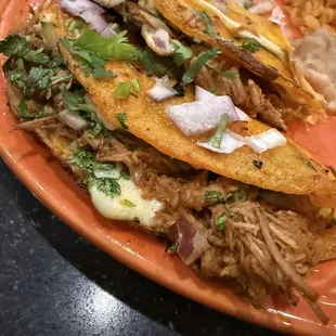 Birria Tacos - their specialty!