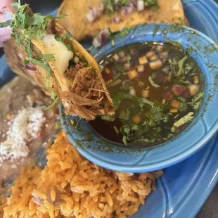 Birria tacos