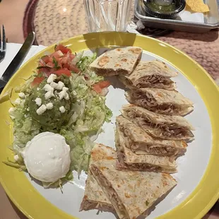 Carnitas quesadilla