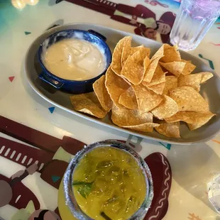 Chips and queso