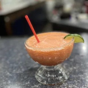 Mango and strawberry Margarita