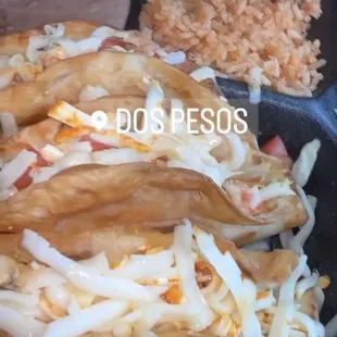 Deep fried Corn Tacos