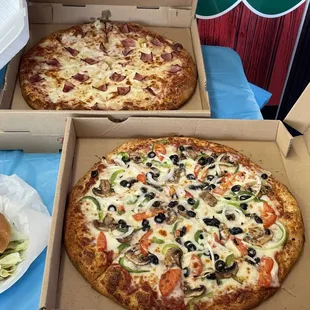 pizza, food