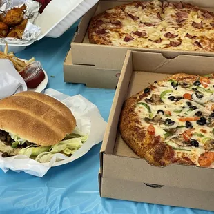 food, pizza
