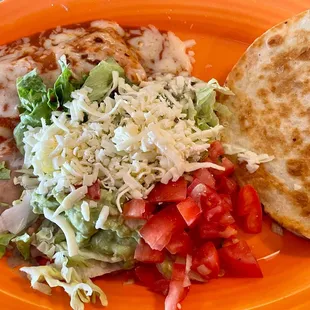 The Number 5 lunch plate. So much yummy food for only $9!