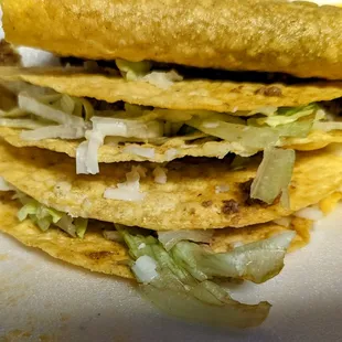 a taco sandwich