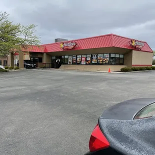 a parking lot