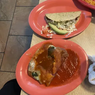 Chile Relleno, and Taco