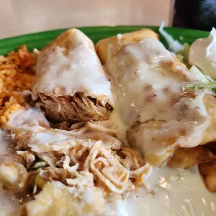 a plate of food