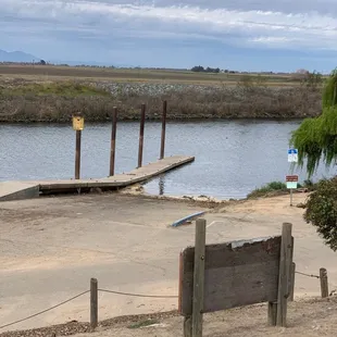 Boat launch and dock