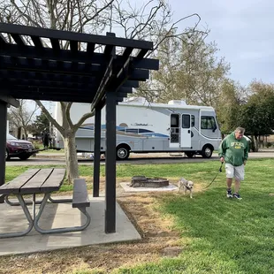 Our campsite #5 was a pull-through.