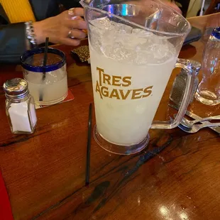 This place has really good margarita pitcher and they make it the way I like it