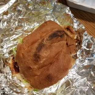 Torta Con Carne Asada