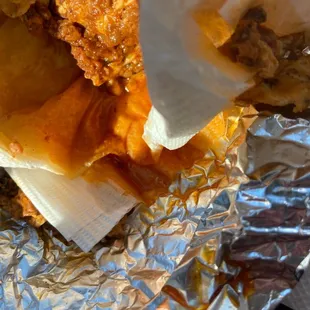 Soooooo greasy my tortilla was soaked and could not eat as a taco - spoon only for each "taco"