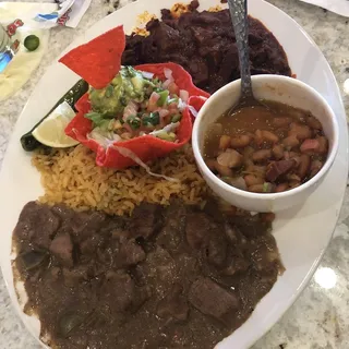 Puerco en Guajillo