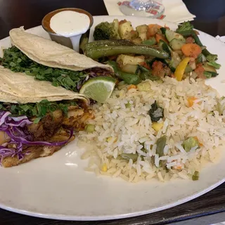 Fish Taco Plate