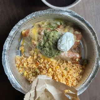 Guacamole Enchiladas