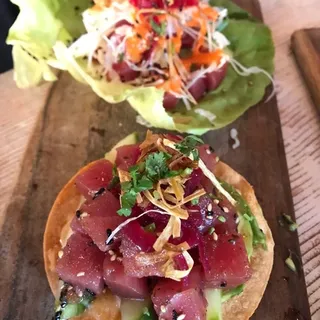 Tuna Tostada