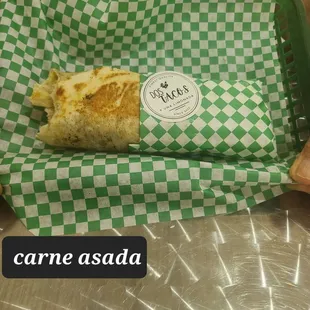 Carne Asada Burrito