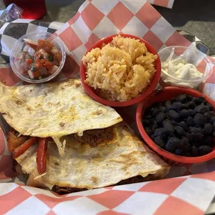 Quesadilla (chorizo)